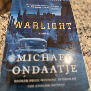 Warlight Michael Ondaatje Paperback Literary Novel